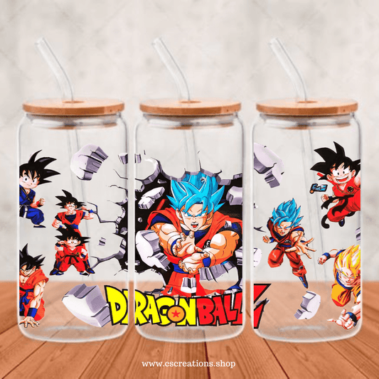Dragon Ball Z UV DTF - Crafts & Sweet Creations