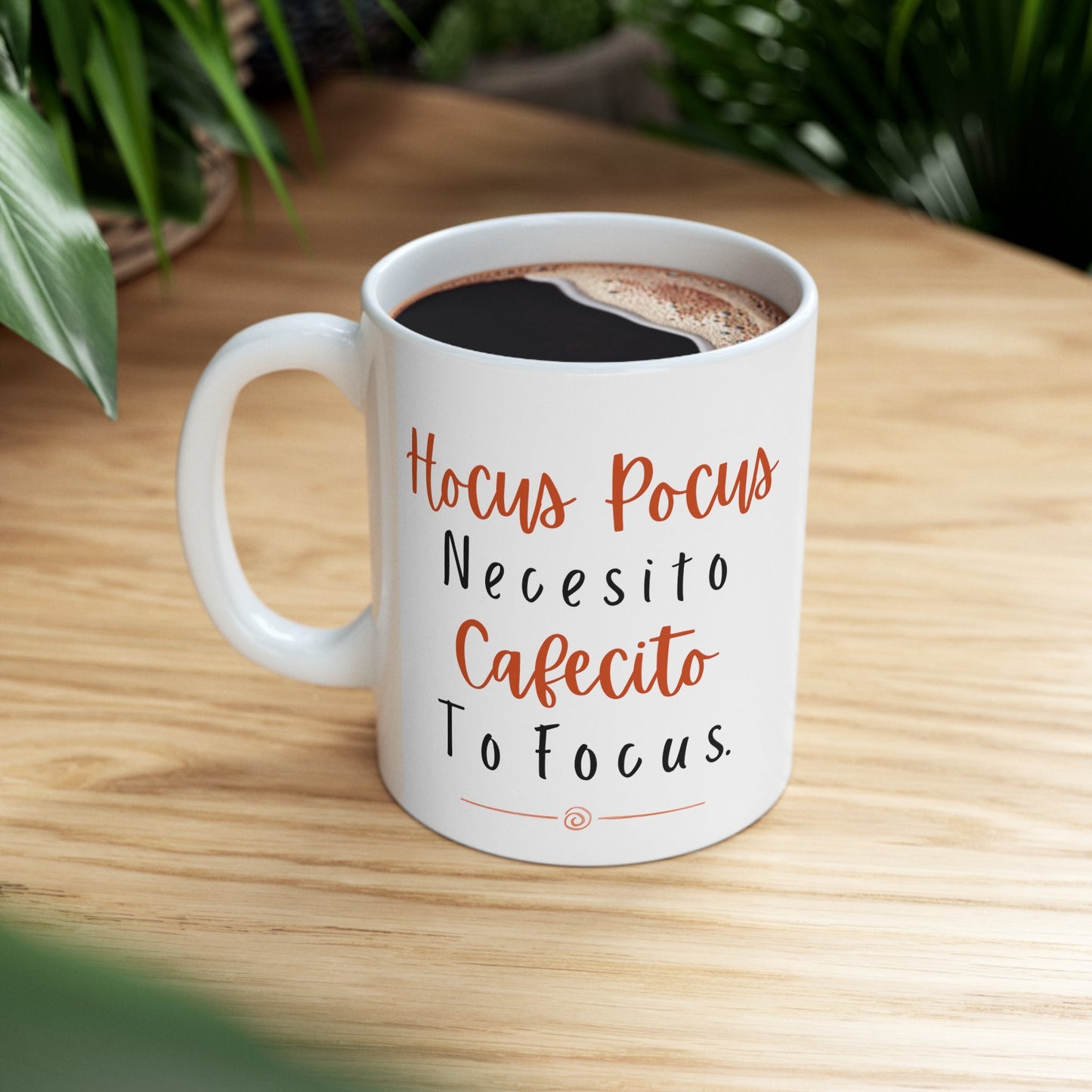 Hocus Pocus I Need Coffee to Focus Mug - Sublimados - Crafts & Sweet Creations