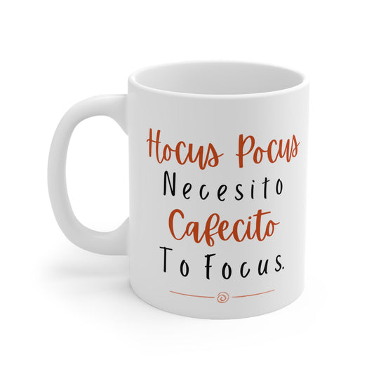 Hocus Pocus I Need Coffee to Focus Mug - Sublimados - Crafts & Sweet Creations