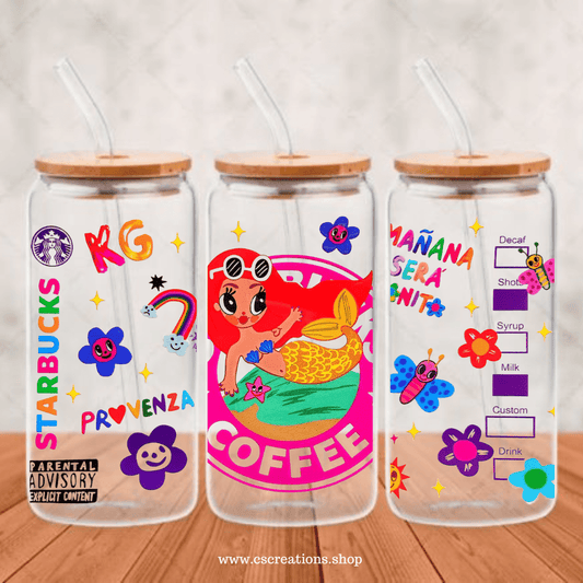 Karol G Coffee UV DTF - Crafts & Sweet Creations