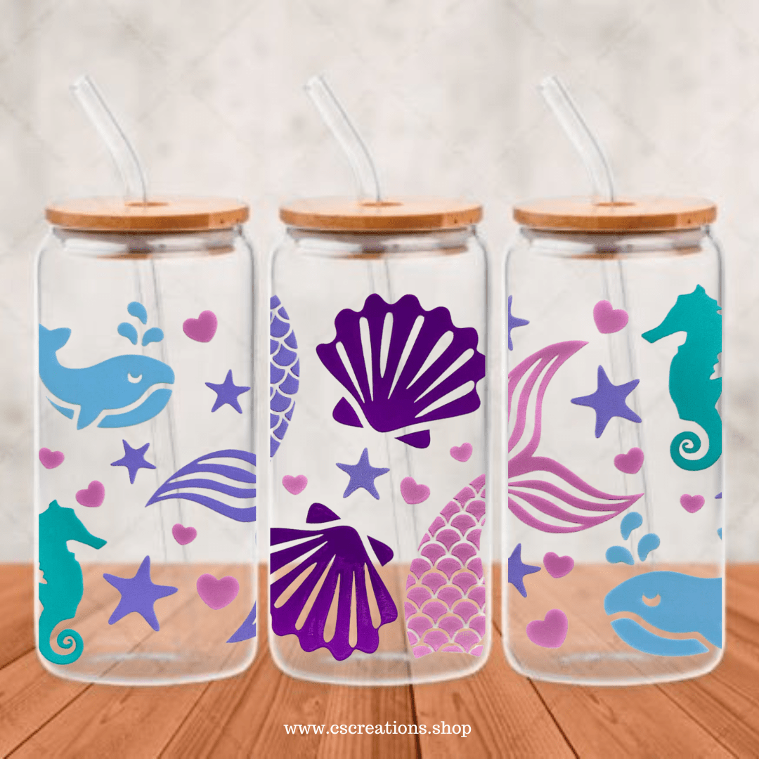 Mermaid UV DTF - Crafts & Sweet Creations