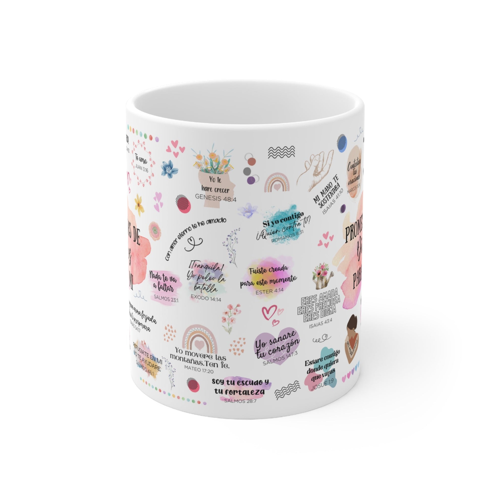 Promesas de Dios Coffee Mug - Crafts & Sweet Creations