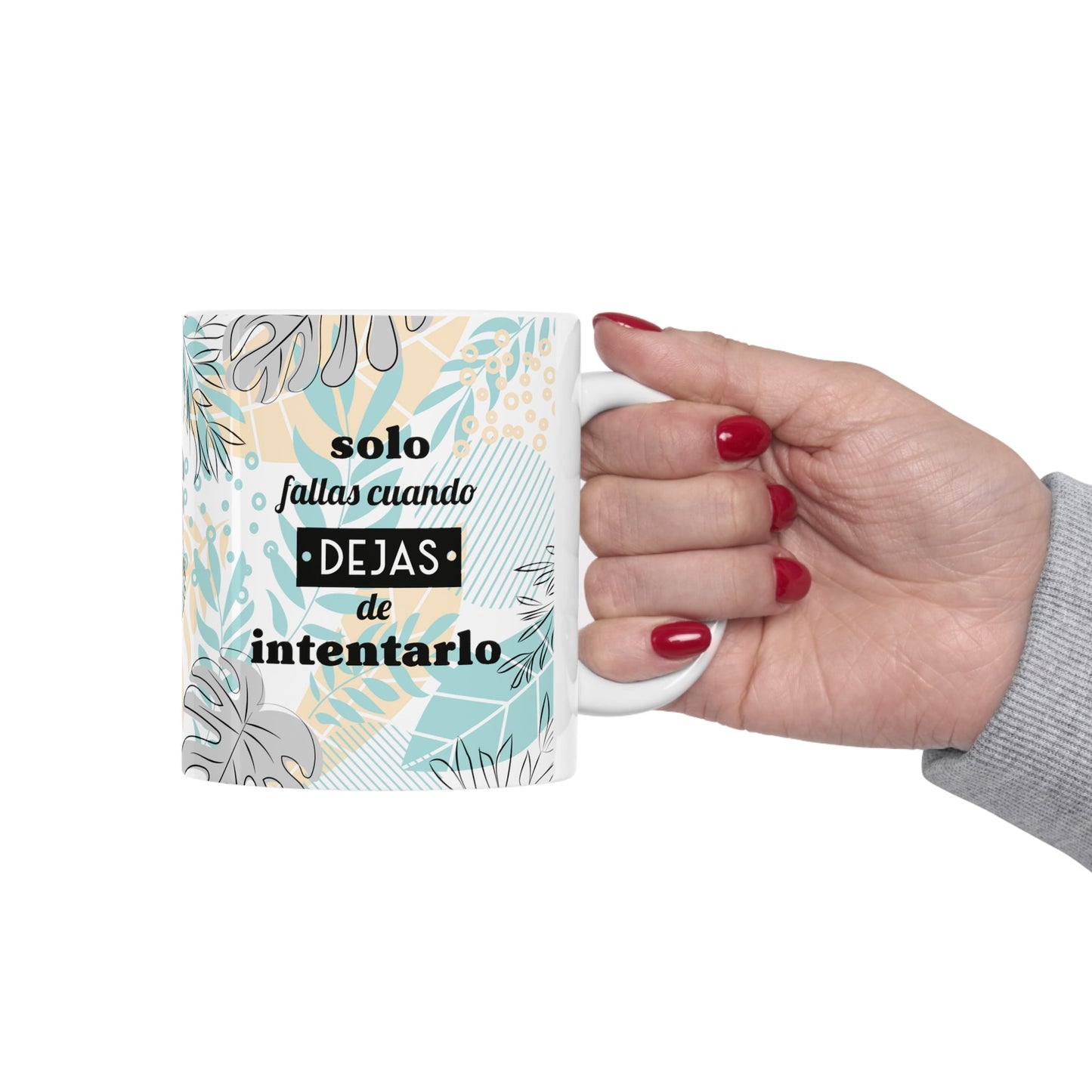 Solo Fallas Cuando Dejas de Intentarlo - Personalizados - Crafts & Sweet Creations