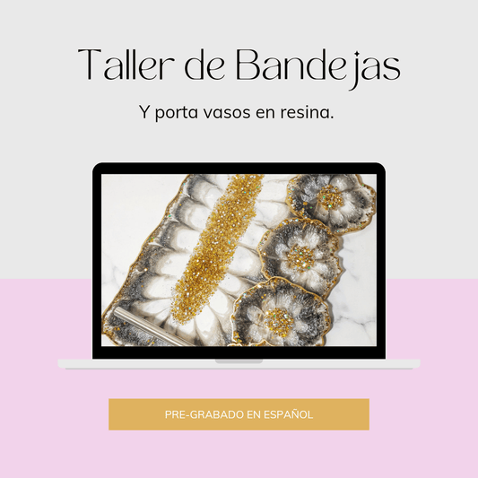 Taller de Bandejas y Portavasos - Crafts & Sweet Creations